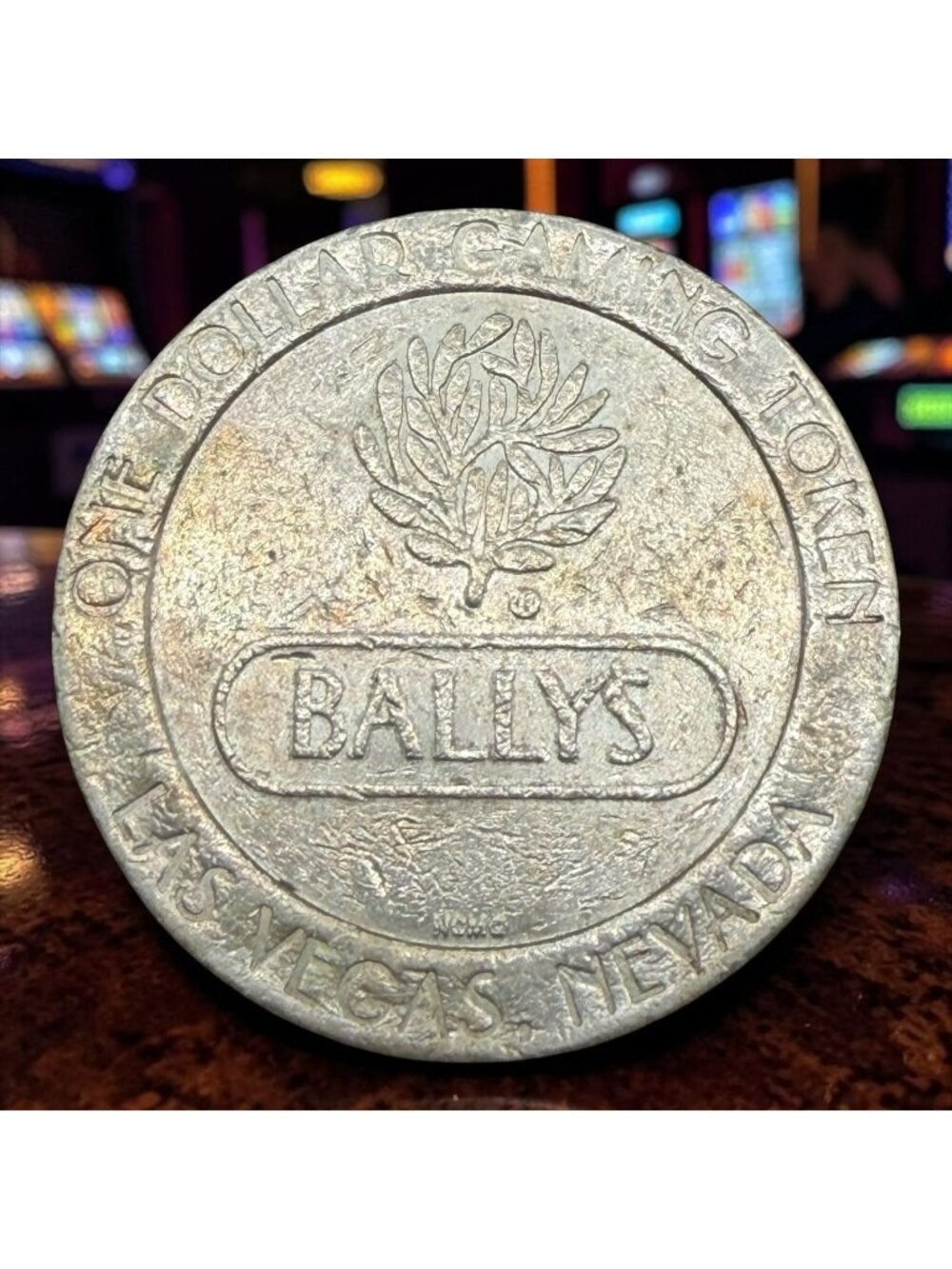 Ballys Las Vegas $1 Gaming Token Casino Collectible Gold-Tone
